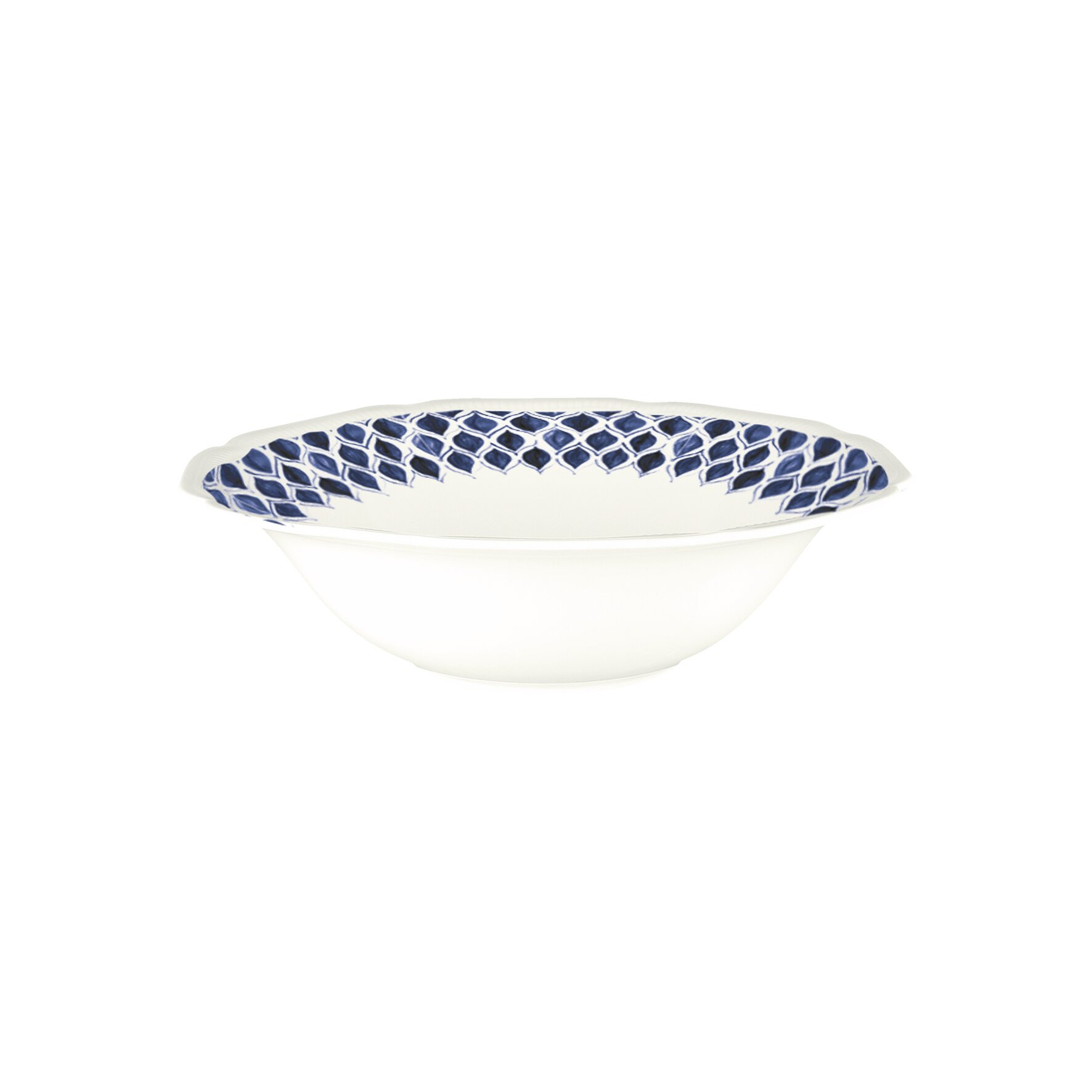 Floral Charm, Schüssel rund mit Relief ø 202 mm / 0,60 l blue